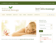 Tablet Screenshot of bestoahumassage.com